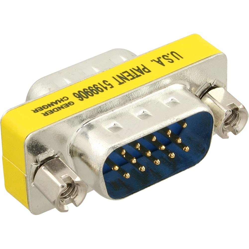 DeLock Adaptor Gender Changer D-SUB 15 Male/Male