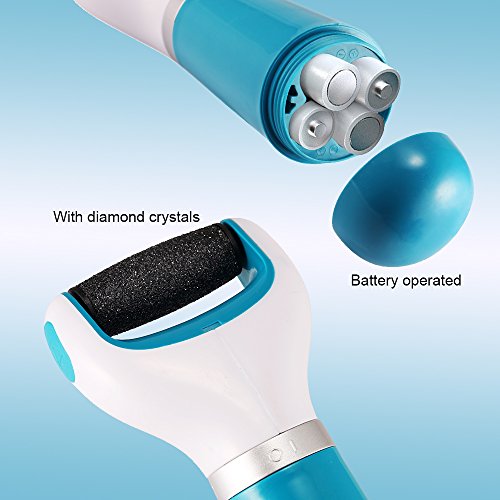 Electric Callus Remover, BatteryPowered Foot File Pedicure Tools for