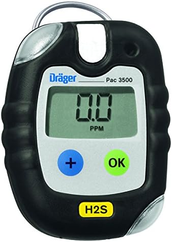 PORTABLE MONOGAS DETECTOR DRAGER PAC 3500 H2S
