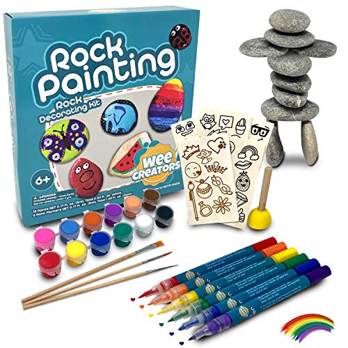 Rock Painting Kit for Kids Arts and Crafts for Girls & Boys of all