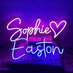 Custom Neon Sign, Personalized Neon Signs for