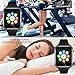 Aeifond Smart Watch - Fitness Tracker Watch Touchscreen Bluetooth Smartwatch Wrist Watch with Camera Pedometer SIM TF Card Slot Compatible Samsung Android iPhone iOS Men Kids Women (Black)