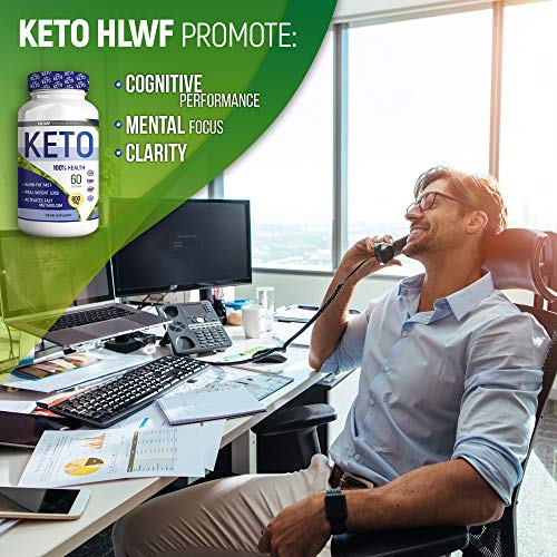 Keto Diet Pills - BHB Keto Capsules | Advanced Weight Loss Supplement | Ketogenic Carb Blocker and Natural Appetite Suppressant | Promotes Focus, Energy, Fat Burning/ 60 Keto Pills