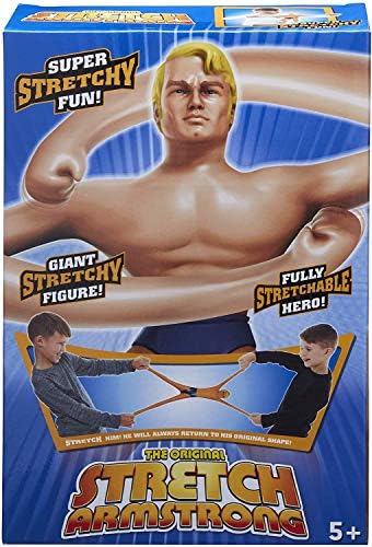Stretch Armstrong Basic Fun | Action Figure Retro 15 Cm Allungabile E Resistente