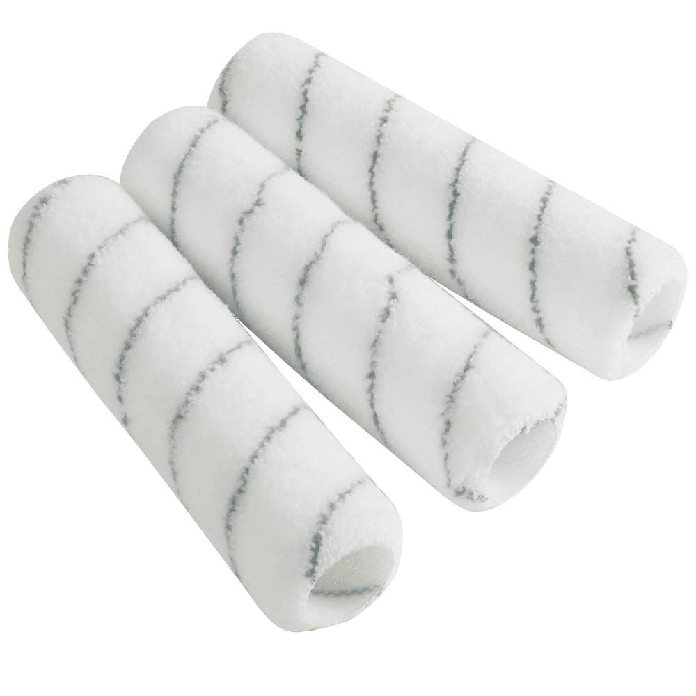 Harris Seriously Good Walls & Ceilings Medium Pile Roller Sleeves Replacements 3 Pack 9in