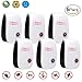 MUKER Ultrasonic Pest Repeller - 6 Pack Electronic Plug In Pest Control - Pest Reject for Mosquitoes, Mice, Ants, Roaches, Spiders, Flies, Bugs, Lizards, Non-toxic Eco-Friendly, Human & Pet Safe
