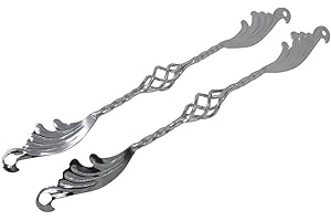 FENIX CYCLES Fenix Lowrider Wing Cage Square Twisted Spring Fork Bars Chrome, Various Sizes (20")