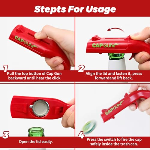 Cap Gun Bottle Opener.