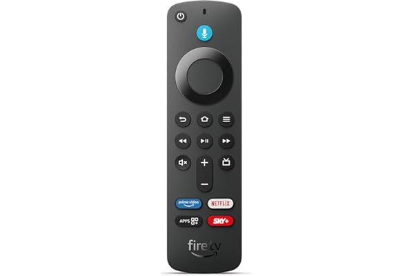 Controle remoto por voz com Alexa e com comandos de TV - requer dispositivo Fire TV compatível