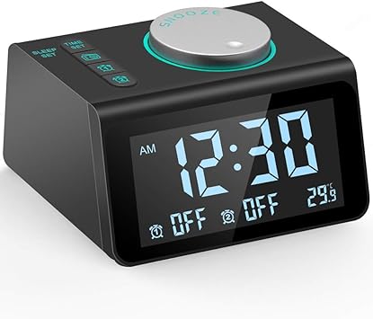 Ksera Reloj Despertador con Radio FM, Multifunción Radio Reloj ...