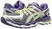 ASICS Women's Gel-Kayano 21 Running Shoe,Charcoal/Sharp Green/Purple,6.5 M US