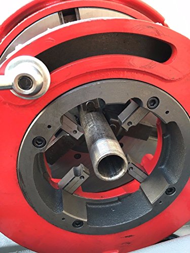 Electric Pipe Threader Machine (1/2" - 4") Threading Cutter, Deburrer NPT P100