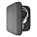 Geekria Shield Case for Large-Sized Over-Ear Headphones, Replacement Protective Hard Shell Travel Carrying Bag with Cable Storage, Compatible with Sennheiser HD820 (Drak Grey)