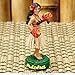 Hawaiian Hula Girl with Uli Uli Mini Dashboard Doll