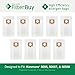 FilterBuy Kenmore Type C 5055, 50557 and 50558 Allergen Vacuum Cleaner Bags. Designed to fit Kenmore 20-5055, 20-50557, 20-50558. Compare to Kenmore # 433934. Pack of 9.