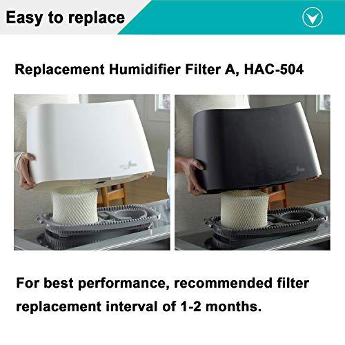Lemige 6 Pack HAC504 Humidifier Filters for Honeywell Humidifier HAC