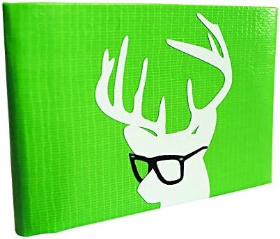 Buck the Hipster - Highest Quality, Hand Made in USA with 100% Duct Tape Wallet, 100% Money Back Guarantee!
