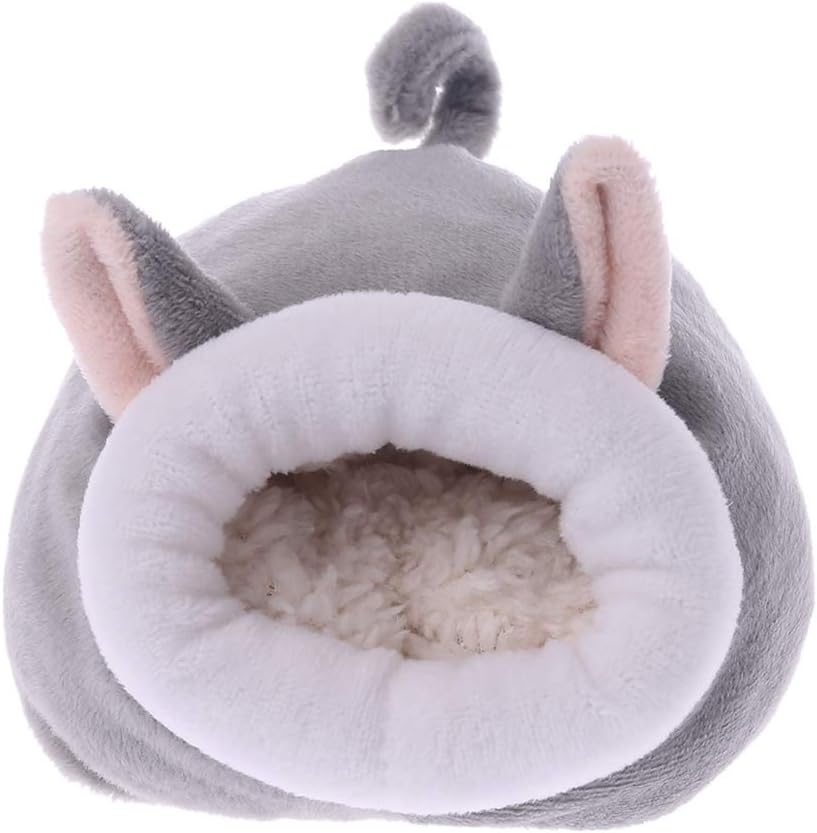 FZMT Cute Design Animal Hamster Hammock Small Pet Rat Sleeping Bed Cage Warm House