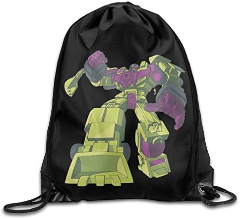 Devastator Transformers Nylon Drawstring Sack Bag Home Travel Sport Storage