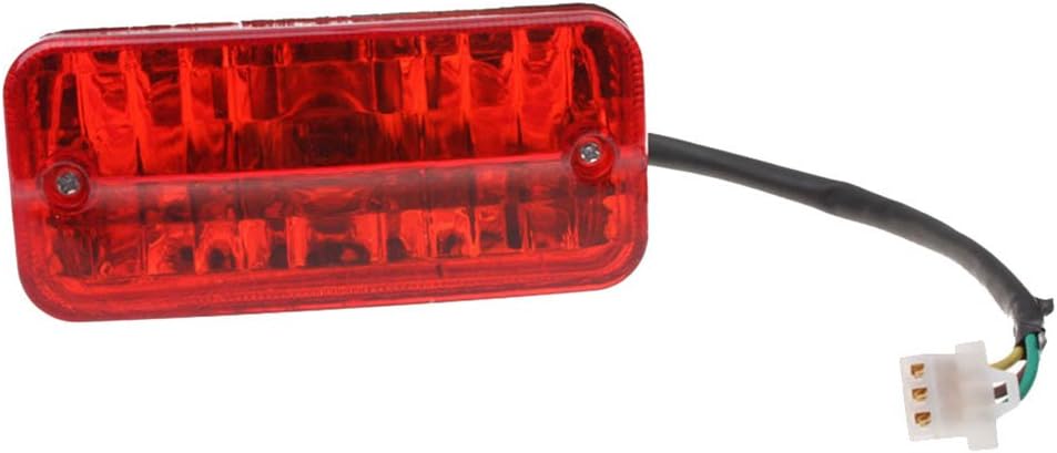 GOOFIT Motorcycle Brake Rear Tail Light Tail Brake Stop Lamp Light Replacement For FC50 Beat Chaly 50 Scooters ATV Moped Bicycles