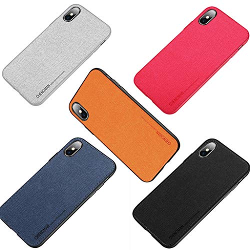 Bokoo for iPhone X TPU Cases Cloth Washable Invisible Magnet 5.8 Inch, with Comfortable Hand Heeling