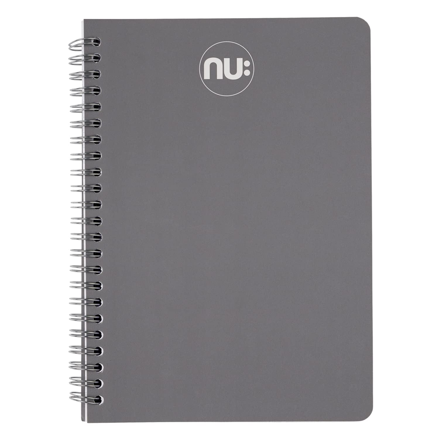 NU Notebooks - Spectrum Autumnal Range - Grey Journal Notebook - Wirebound Notebook - A5 Notepad - 150 Pages