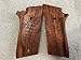 New! Grips Compatible with Taurus PT-911/PT-940, Checkered Hardwood Thailand Handmade and Ship from Thailand