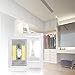 New Hope Store COB LED Night Lights, Battery Operated Cordless Switch 300 Lumen Closet & Cabinet Lamp for Baby Nursery, Hallways & Bedrooms - 4 Pack (Battery Not Included)