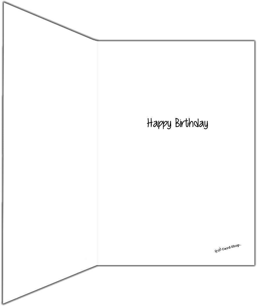 Funny Dr Who Birthday Card - At least you're not as old as the Doctor!, Blue, A5 - Image 3