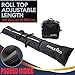 Athletico Padded Ski Bag Combo - Ski Bag & Separate Boot Bag - Store & Transport Skis Up to 200 CM and Boots Up To Size 13 - Padded to Protect All Your Ski Gear and Equipment for Travel (Black)