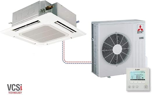 Amazon Com Mitsubishi Energy Star 4 Way Ceiling Cassette Style