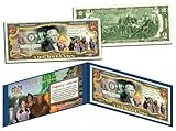 WIZARD OF OZ Legal Tender U.S. $2 Bill OFFICIALLY LICENSED w/Folio & Certificate