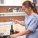MICHELANGELO Professional Waiters Corkscrew With Rosewood Handle & Bonus Leather Case, Wine Keys, 3-in-1 Double Hinged Corkscrew Wine Bottle Opener With Foil Cutter & Beer Bottle Opener