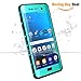 Galaxy S7 Edge Waterproof Case, iThrough Underwater Case for Galaxy S7 Edge, Dust Proof, Snow Proof, Shockproof, Heavy Duty Touch Screen Protective Carrying Cover for Samsung Galaxy S7 Edge (Blue)