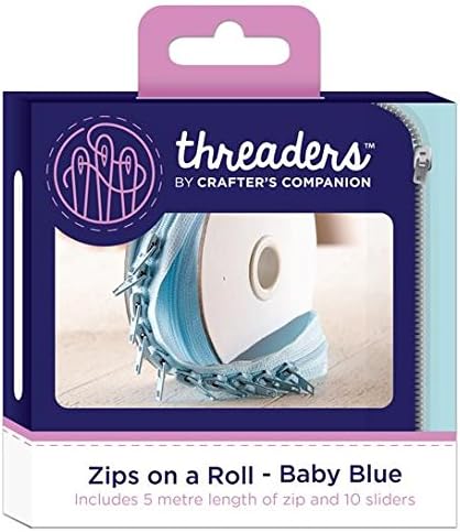 Threaders Zips On A Roll, Baby Blue
