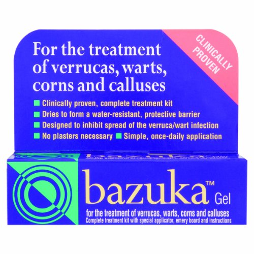 Bazuka Gel Treatment Of Verrucas, Warts, Corns 5G