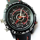 Waterproof 2.0MP 30fps High Definition Hidden Fashion Watch Video Recorder with Hidden Camera-8GB Cam