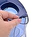 Jorlyen Water Filter Pitcher, Water Purifier Pitcher Includes 3 Filters, Water Filtration System for Elimination of Fluoride, Lead, Chlorine, Chromium, BPA, 10 Cup / 2.5L(Blue)