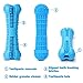 Chooseen Dog Toothbrush Stick Upgraded Dog Chew Toys Bone Bite Resistant Dental Care Effective Teeth Cleaning Blue for Small Medium Dogs Pets