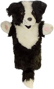 border collie puppet