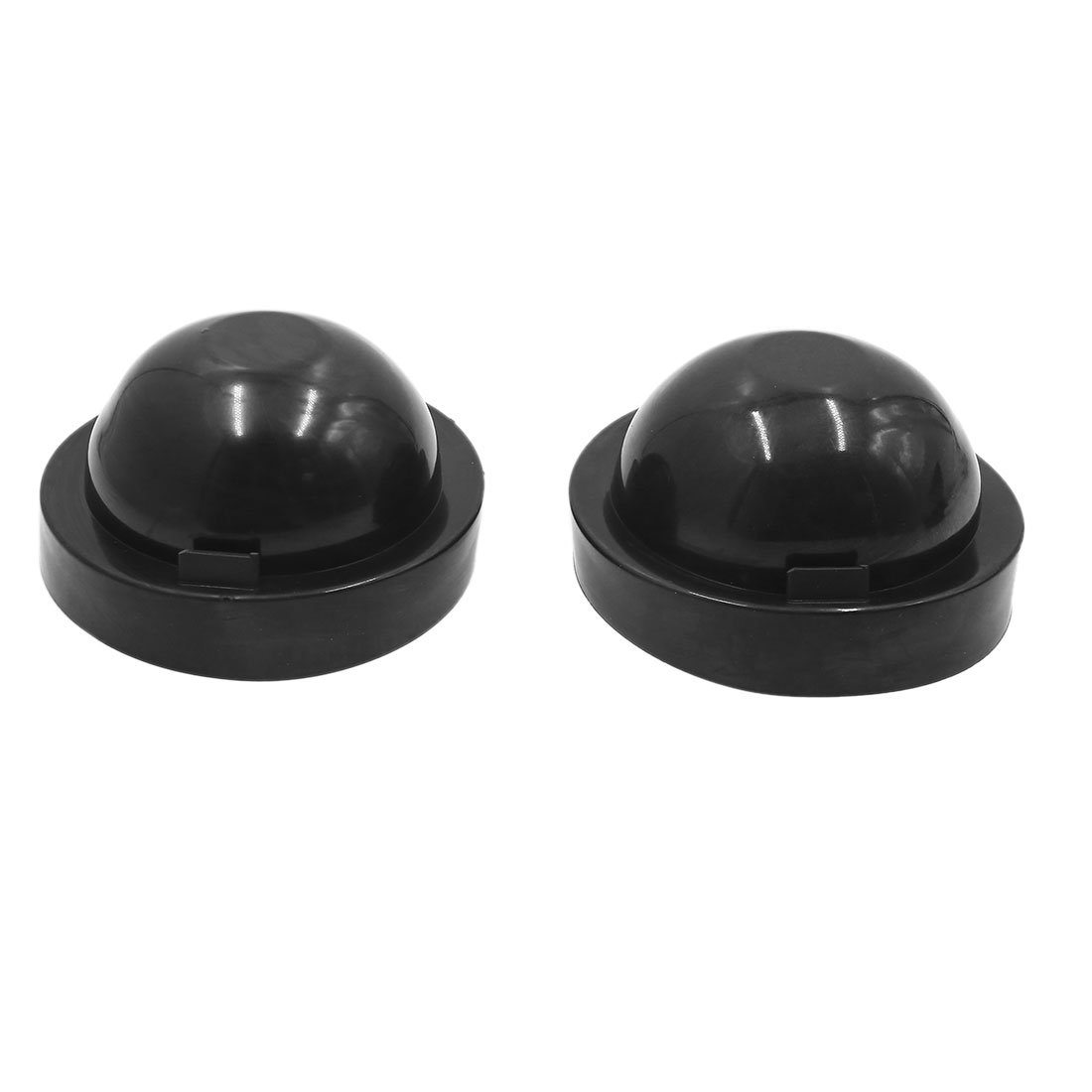 sourcingmap 2pcs 105mm Rubber Waterproof Car LED HID Headlight Dust Cover Seal Cap Housing