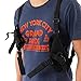 Shootmy Adjustable and Padded Shoulder Horizontal Shoulder Holster for Flashlight/Laser, Black