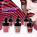 Fabal Long lasting Ice Cream Lip Gloss Tint Glosses Set Makeup Cosmetic Lipstick (A)