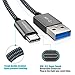 Usb Type C Cable, 3 Pack [3.3ft/Dark Grey] wellead Usb C Cable Usb 3.0 Nylon Braided for Samsung Galaxy S8, Google Pixel, Nintendo Switch, Nexus 6p and More