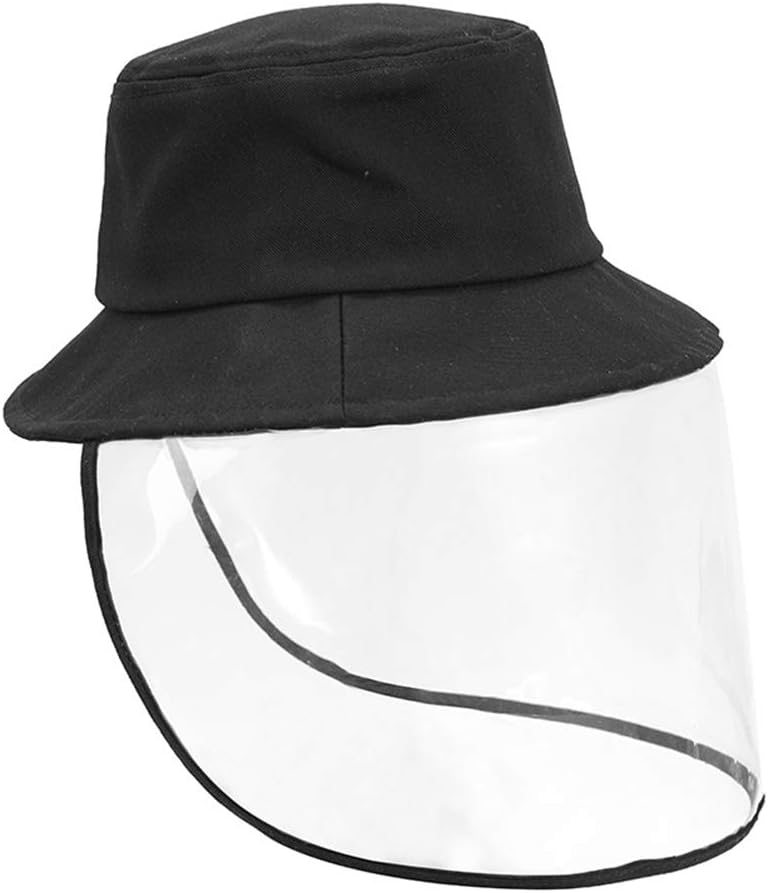 DuDuphya Anti-Spitting Protective Hat Dustproof Cover Peaked Cap Hat Anti Drool Splash-Proof Fisherman Hat Protective Basin Cap