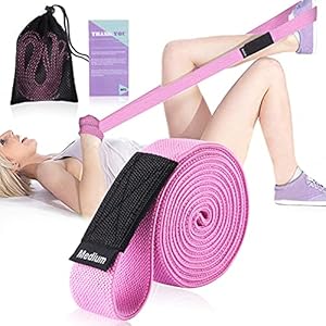 JASUEN-Resistance-Band-Long-Exercise-Band-for-Women-and-Men-Fabric-Loop-Strength-Training-Pull-Up-Bands-with-3-Resistance-Levels-for-Home-Gym-Weight-Loss-Fitness-Full-Body-Workout1Pack JASUEN Resistance Band Long Exercise Band for Women and Men - Fabric Loop Strength Training Pull Up Bands with 3…