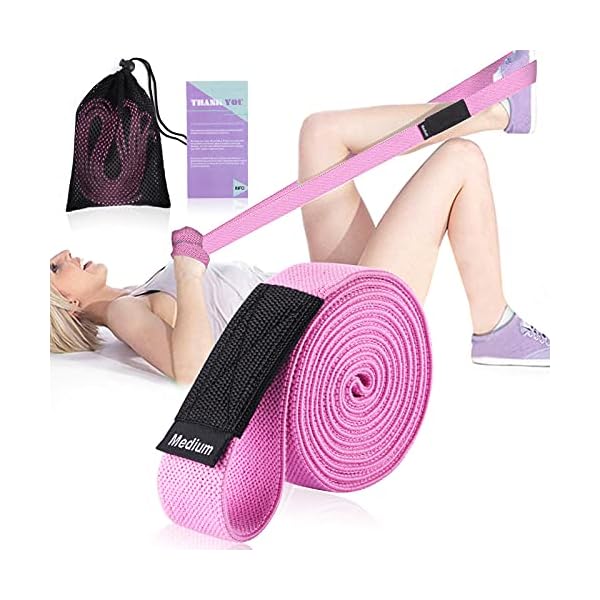 JASUEN-Resistance-Band-Long-Exercise-Band-for-Women-and-Men-Fabric-Loop-Strength-Training-Pull-Up-Bands-with-3-Resistance-Levels-for-Home-Gym-Weight-Loss-Fitness-Full-Body-Workout1Pack JASUEN Resistance Band Long Exercise Band for Women and Men - Fabric Loop Strength Training Pull Up Bands with 3…