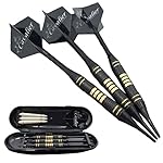 Surblue 18 Grams Soft Tip Darts, Brass Barrel and 3 Aluminum Shafts 3 bonus polyester shafts and 3 PET Flights with Case