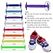 Uniqhia No Tie Shoelaces for Kids and Adults - Multicolor Fashion Sports Fan Shoelaces - Fits Most Types Shoes - Sneaker Boots, Board Shoes Sport Shoes and Leisure Footwear (Color)