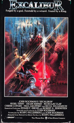 Excalibur VHS (1991) Warner Home Video